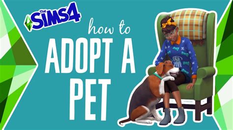 how to adopt a dog on sims 4